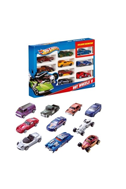 Hot Wheels ミニカーセット 多数 HOT WHEELS Oyuncak Araba Seti 10 Lu - Fiyatı, Yorumları