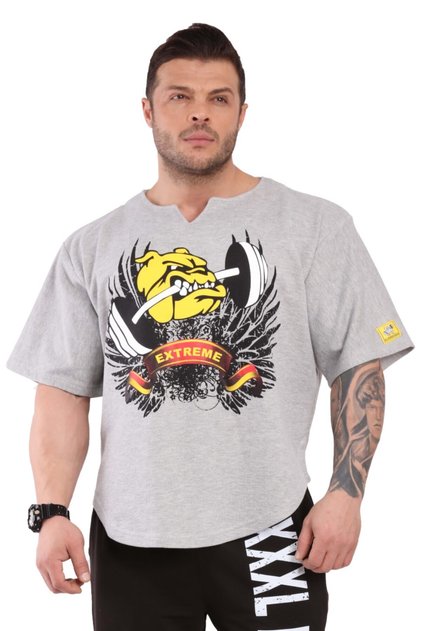 Oversize Training T-Shirt Thick Cardio Rag Top 3208