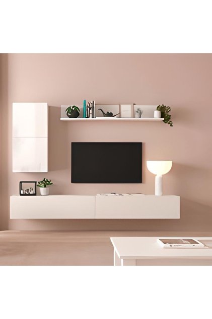 White Savoca Tv Ünitesi
