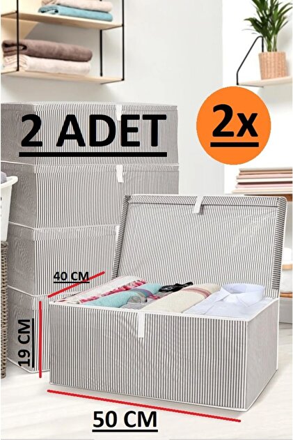 Genel Markalar 2 Adet Baza Ve Çekyat Hurcu - Baza Altı Sert Hurç