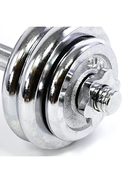 SLİPT Ckspor 15 Kg Krom Dumbell Seti Çantalı Döküm Plaka Dambıl