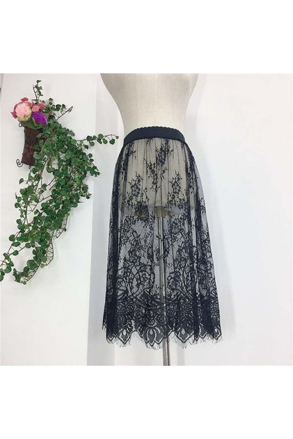 Lace Detailed Pareo Skirt