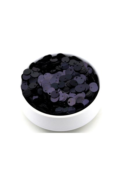 10 Gram - 8 Mm Plastik Payet Pul Yandan Delik Güpür, Takı, Kumaş Ve Süsleme Pulu, 10 Gram? 450 Adet