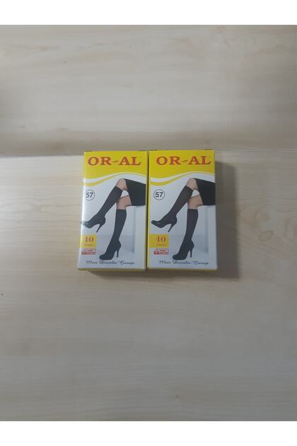 Knee-High Socks 3 Pieces 86 Mink