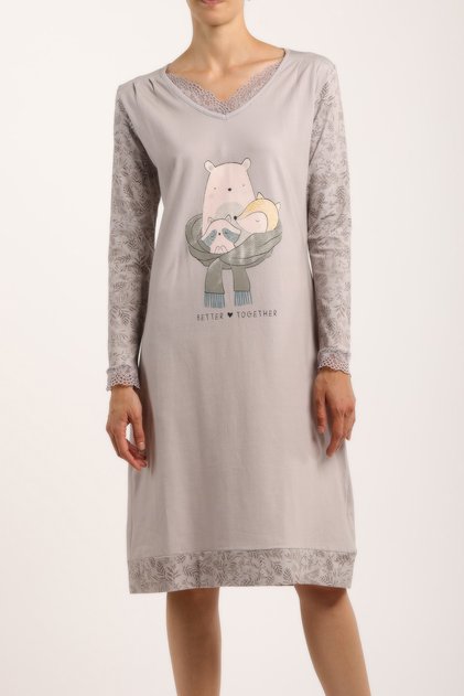 Natural Cotton Nightgown