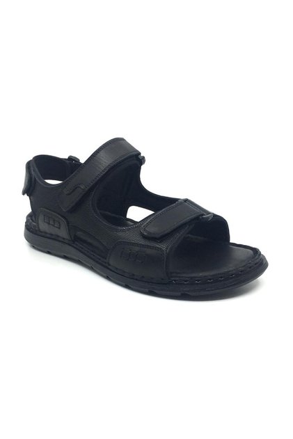 Leather Orthopedic Summer Comfortable Men's Adjustable Velcro Sandals Slippers 39-50