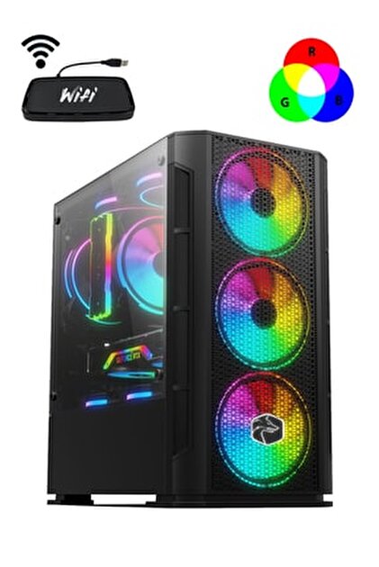 Zeiron ZR50 i5 3470 16GB RAM 512GB SSD RX580 8GB 256Bit Ekran