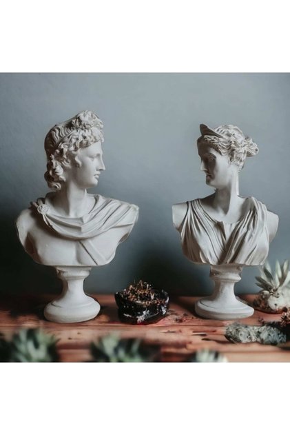 Artemis Ve Apollon Heykeli
