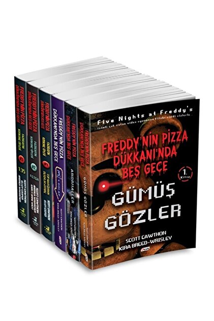 Olimpos Yayınları Freddy Pizza Dükkanı 6 Kitap Set / Scott Cawthon