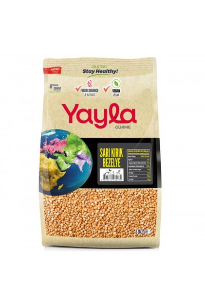 Gurme Sarı Kırık Bezelye 500 Gr