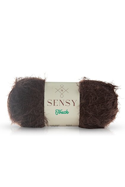 SENSY Premium Touch El Örgü Ipi Bluz Hırka Ipi Kürk Görünümlü Ip