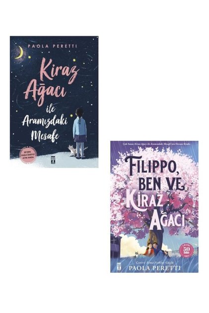 Paola Peretti Seti 2 Kitap (Distance between Us + Filippo Ben and the Cherry Tree)