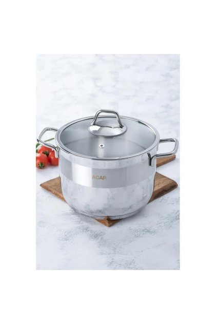 Karat Deep Plus Tekli Çelik Derin Tencere - 24 Cm Mstto086
