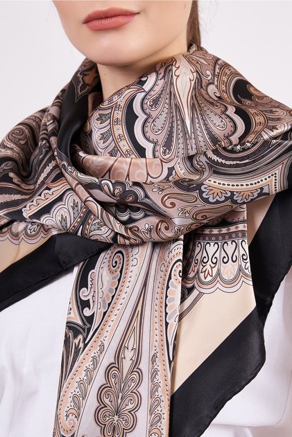 Pure Silk Shawl Scarf| 140 cm| Etro Pattern 5