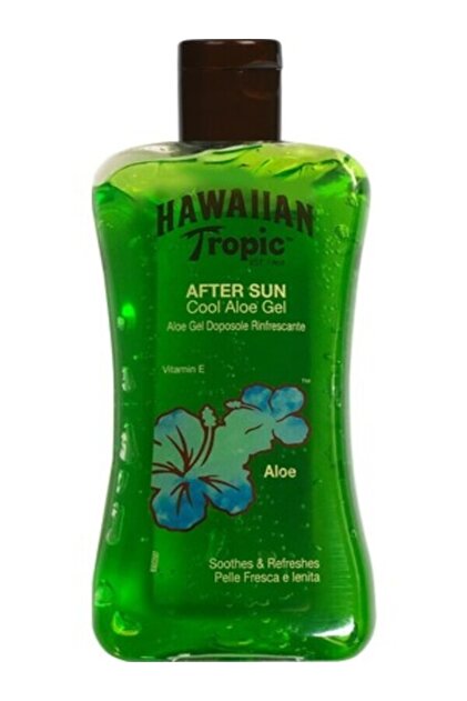 Hawaiian Tropic After-Sun Refreshing and Renewing Gel Containing Aloe Vera,  Vitamin E and Tropical Plants 200ml- Trendyol