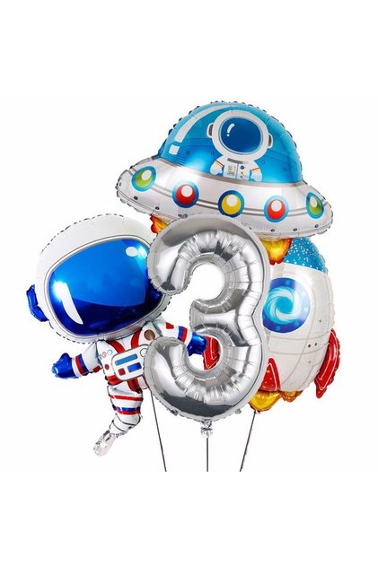 Mini Party Store Uzay Balon Set