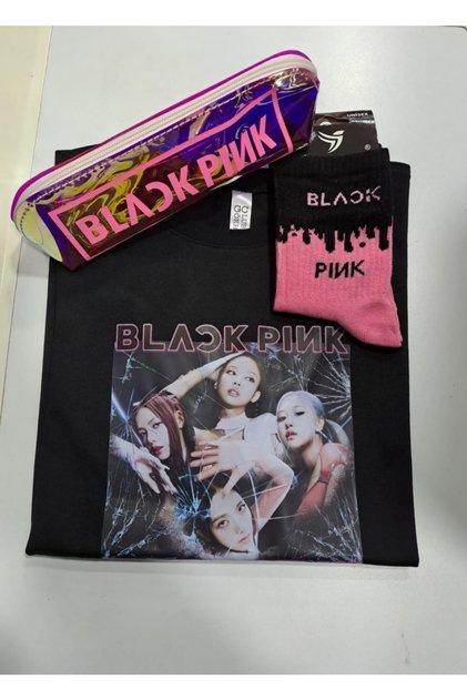 Balckpink T Shirt Pencil Holder Socks