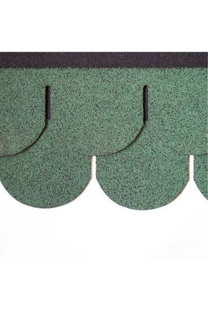 4x4 Yonca-yuvarlak Desen Yeşil Shingle (2,61m2)