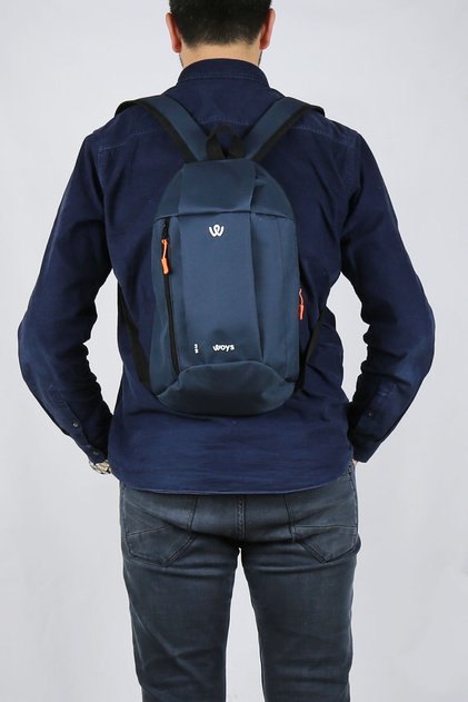 Navy Blue Color Mini Backpack | Daily Use & Walking | 10 Liters | Unisex