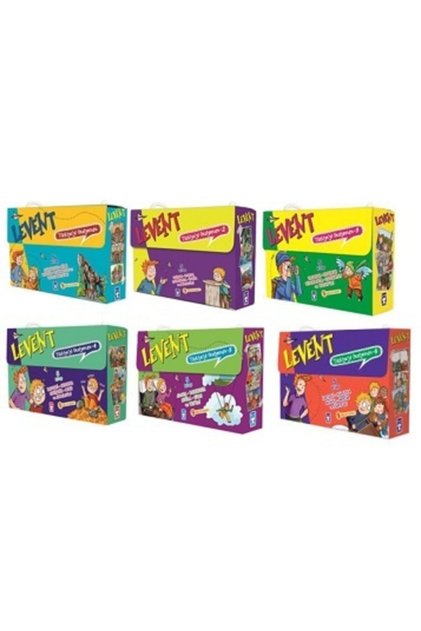 Levent Türkiye'yi Geziyorum Campaigns Full Set 1-2-3-4-5-6 (30 Books)