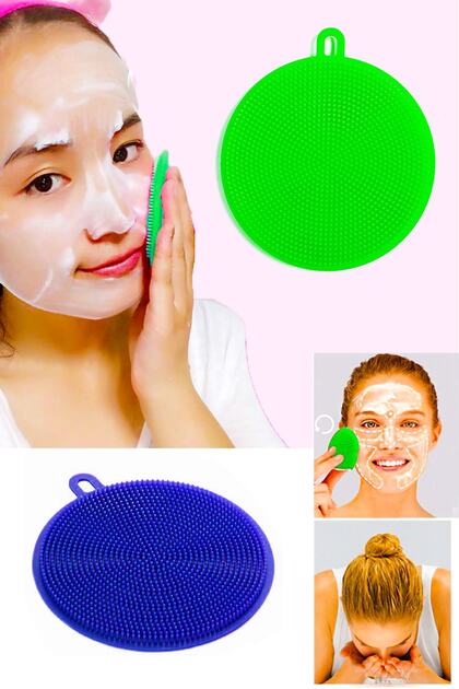 Silicone Facial Cleansing Pad Blackhead Acne Makeup Remover