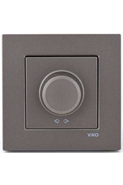 Artline Novella Antrasit Dimmer Anahtar Rl 600w Çerçeveli