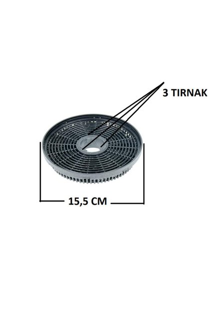 8628 / 8630 / 8631 Mf Davlumbaz Karbon Filtresi