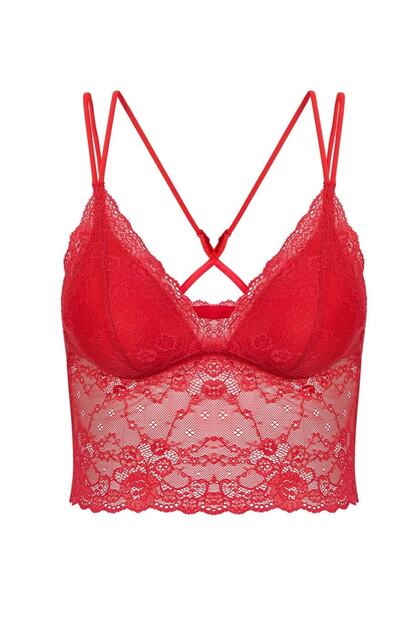 حذاء نسائي من New Murcia Bralet باللون الأحمر