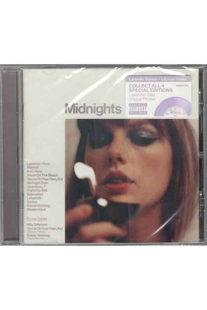 Republic Records Cd - Taylor Swift / Midnights (limited Lavender