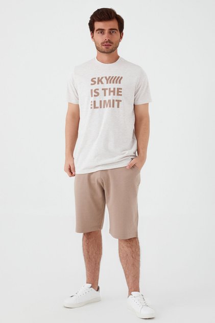 New Season Cotton Men's Shorts Pajama Set
