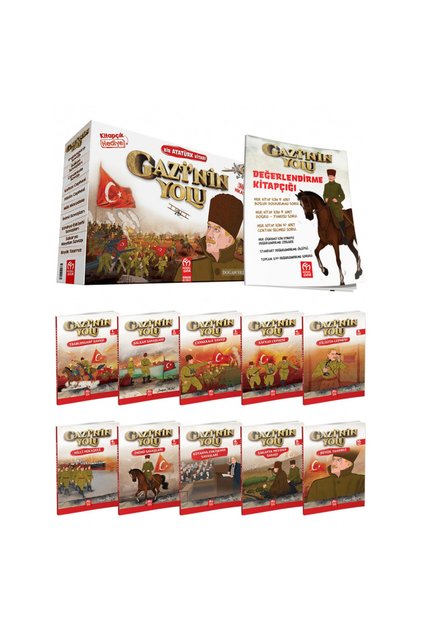 Gazi'nin Yolu Story Set / 10 Books