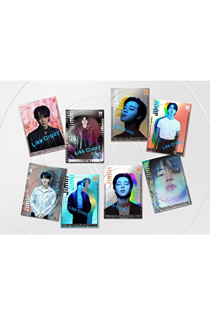 Güneş Kırtasiye Bts Jimin Solo Album Face Fotokart Set 8 Adet