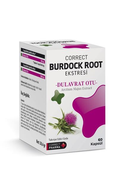 Burdock Root (dulavrat Otu) –Kapsül - Bitkisel Takviye