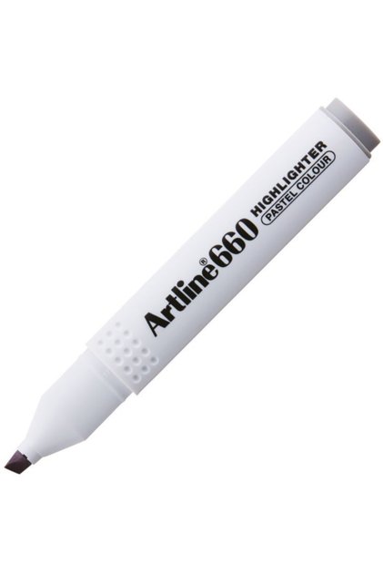 Artline Highlighter 660 Pastel Gray Lv-A-Ek-660 P.Grey - (1 Pc)