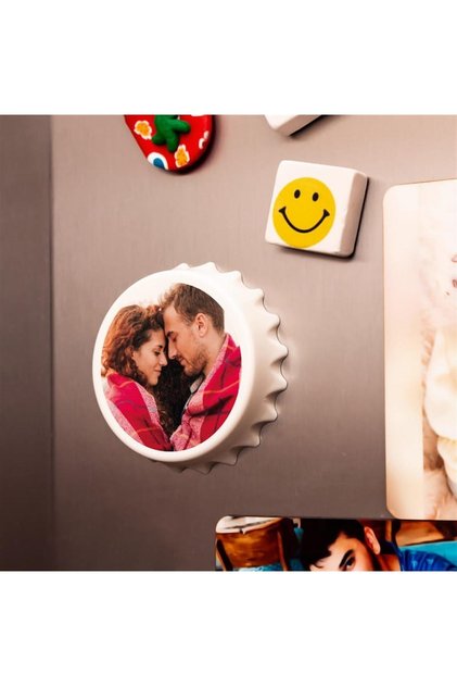 Fotoğraf Baskılı Kişiye Özel Kapak Görünümlü Magnet Açacak