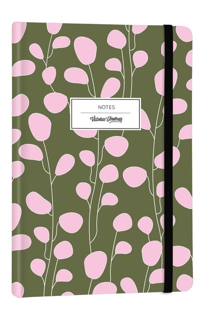 Venzi Art Hard Cover Vegan Leather 192 Sheets A5 80grLined Notebook