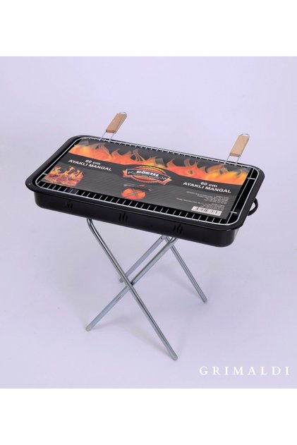 Dörtel Ayaklı Mangal 60cm