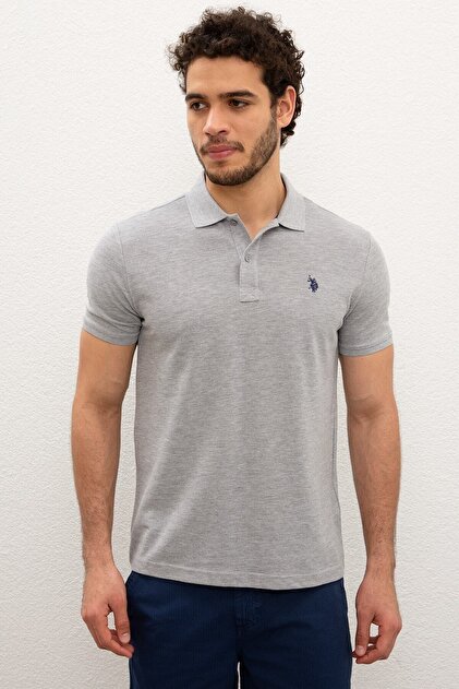 Gri Erkek T-Shirt