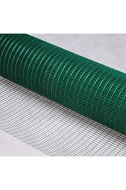 Yamanlar Pvc Kaplı Puntalı Yeşil Tel 12x12 Gözaralıklı 120m Eninde