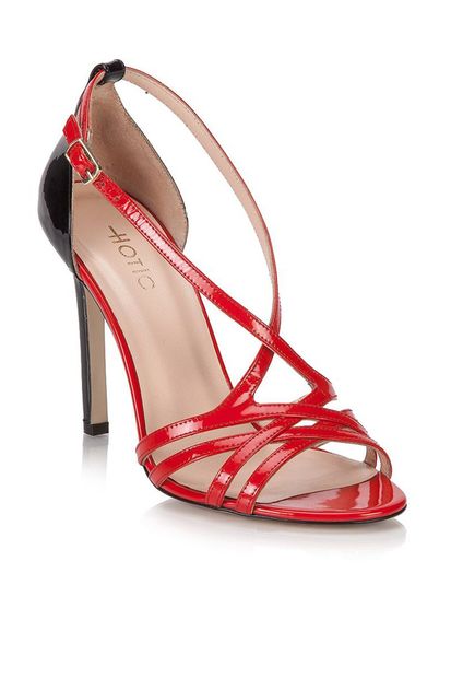 Hotiç Hakiki Deri Kırmızı Çok Renkli Kadın Topuklu Ayakkabı 01SAH105710A75M - 3