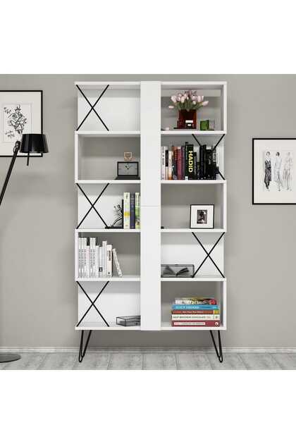 Variant Mobilya Extra Kitaplık - Beyaz - Fiyatı, Yorumları