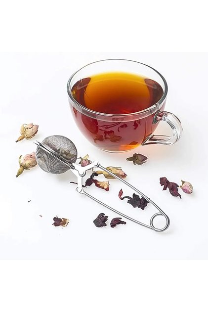 Stainless Steel Herbal Tea Strainer Fine Mesh Teapot Brewing
