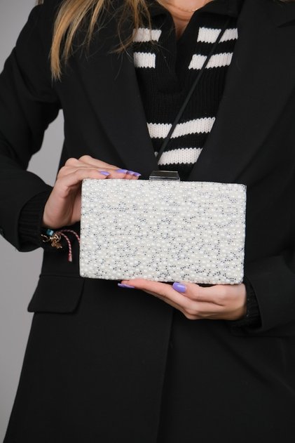 Osse Perlmutt-Damen-Abendkleid-Tasche