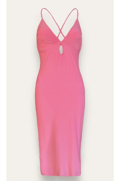 Mango Cut Out Detaylı Elbise