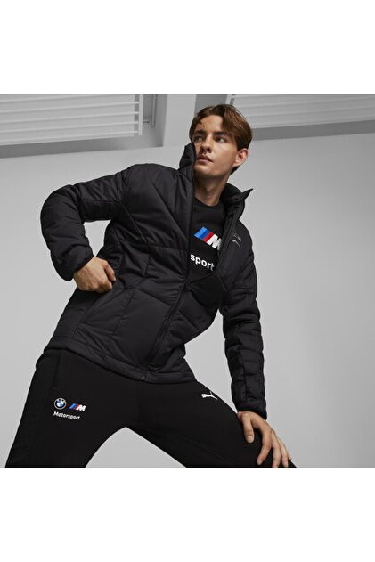 Puma Bmw Mms Life Non-hdd Packable Jkt Siyah Erkek Şişme Mont