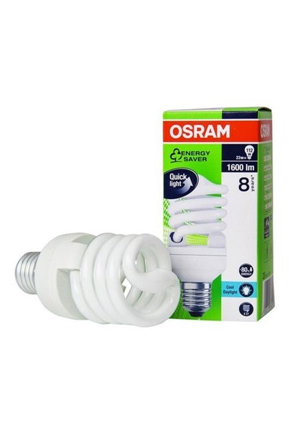 23w (112W) Spiralli Ekonomik Ampul Beyaz 865 E27