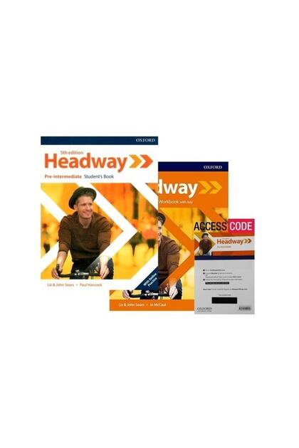 Headway 5th Edition Pre-intermediate Student's Book + Workbook (original, coded)