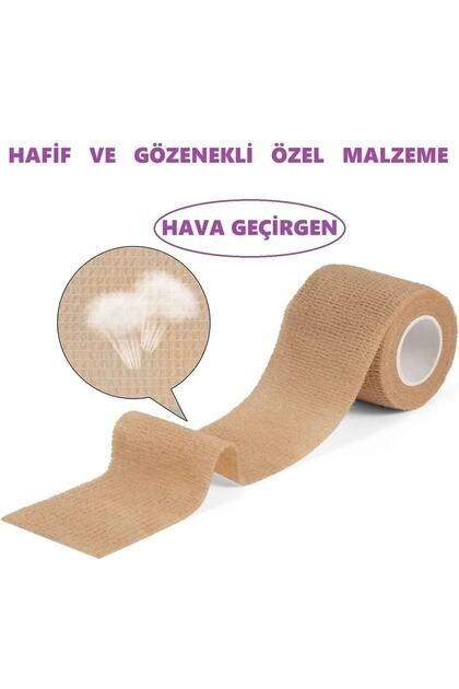 Drline Kendinden Yapışkanlı Elastik Coban (koban) Bandaj 2,5 Cm X 4,5 Mt