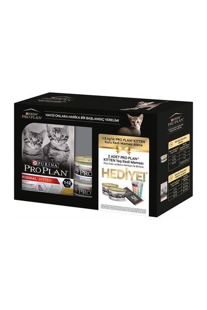 Pro Plan Yavru Kedi Başlangıç Seti (mama, Konserve, Ölçü Kabı, Bakım Rehberi)