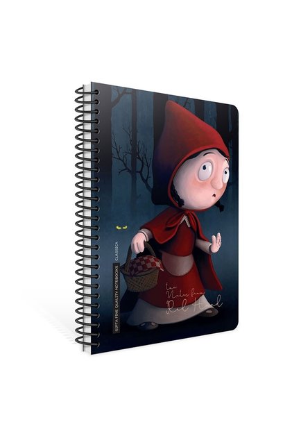 Classica Spiralli Sert Kapak 17x24 120 Yaprak Çizgili Defter